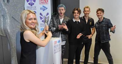 Gordon Ramsay and The Vamps surprise STV work experience girl with Pride of Scotland award - www.dailyrecord.co.uk - Scotland