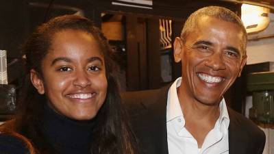Barack Obama Reveals Daughter Malia's Boyfriend Quarantined With the Family - www.etonline.com