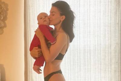 Hilaria Baldwin poses in lingerie 3 months after giving birth to Eduardo - nypost.com