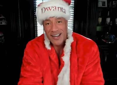 The Rock plays Santa to save Christmas for inspirational widower dad - evoke.ie - Santa