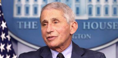 Dr. Anthony Fauci Receives Moderna's COVID-19 Vaccine (Video) - www.justjared.com