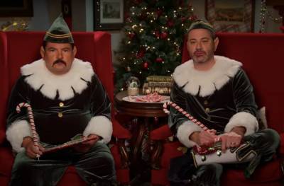 Temp Elves Jimmy Kimmel & Guillermo Quiz A Kid On Whether He’s ‘Naughty Or Nice’ - etcanada.com - Santa