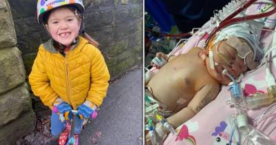 Freya wanted to do something special for the people who saved her 'miracle baby' friend - so she got on her scooter and made everyone proud - www.manchestereveningnews.co.uk