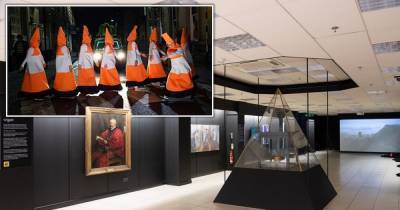 Dancing cones and paintings one person claims look like 'satanic worshipping'... council responds to critics of pricey cultural programme - www.manchestereveningnews.co.uk