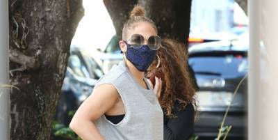 J.Lo Puts Her Own Spin on the Sweater Vest Trend While Out in Miami - www.harpersbazaar.com - Miami