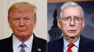 McConnell silent after Trump threatens to block coronavirus, government funding package - www.foxnews.com