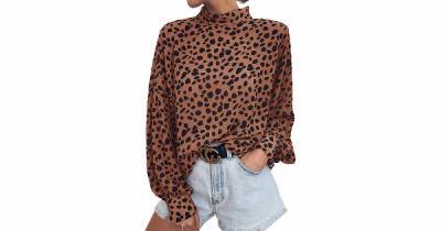 We Need This Cheetah Print Top in Every Single Color - www.usmagazine.com