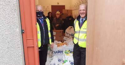 Local building firm donates to Rutherglen and Cambuslang foodbank - www.dailyrecord.co.uk - Scotland