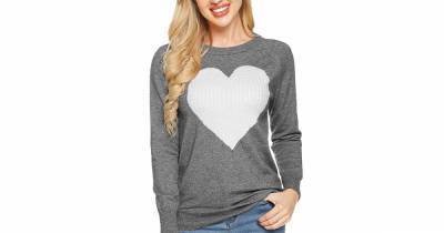 Wear Your Heart on Your Sweater Thanks to This Adorable Knit - www.usmagazine.com
