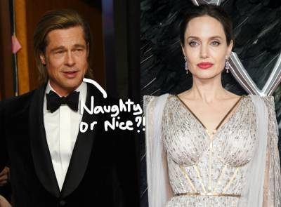 Brad Pitt & Angelina Jolie ALMOST Spent Christmas Together But 'Egos' Got In The Way -- AGAIN! - perezhilton.com