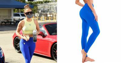 J. Lo’s Blue Leggings Inspired Us to Find Our Own — And Start Working Out - www.usmagazine.com