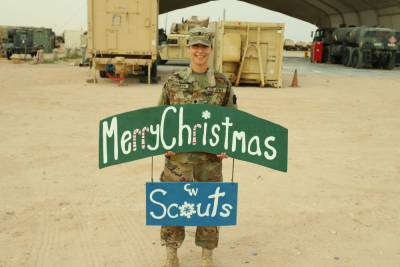 Pennsylvania teacher sends Merry Christmas message home to students while deployed with National Guard - www.foxnews.com - Pennsylvania - Kuwait
