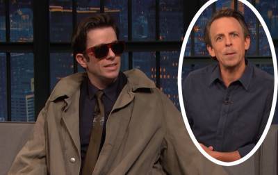 John Mulaney Was Reportedly 'Out Of His Mind' On Drugs During THIS Seth Meyers Clip From Last Month - perezhilton.com