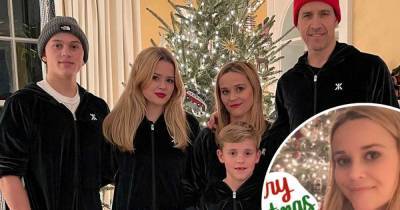 Reese Witherspoon shares Christmas celebration with her family - www.msn.com - California
