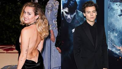 Miley Cyrus Confesses She’s Crushing On Harry Styles During ‘Would You Rather’ Game: ‘He’s Looking Really Good’ - hollywoodlife.com - Britain