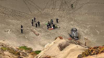 Vehicle plunges off San Francisco cliff, driver 'miraculously' survives: fire department - www.foxnews.com - California - San Francisco - city San Francisco