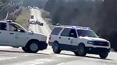 White box truck playing audio 'similar' to RV in Nashville explosion shuts down Tennessee highway - www.foxnews.com - Nashville - county Wilson - Tennessee - county Rutherford