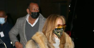 Jennifer Lopez & Alex Rodriguez Bundle Up in Stylish Outfits for Night Out in NYC - www.justjared.com - New York