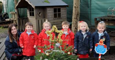 Children pay tribute to Paisley school stalwart by planting festive tree in her memory - www.dailyrecord.co.uk