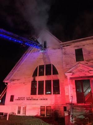 Massachusetts fire in Black church being investigated as arson - www.foxnews.com - state Massachusets - city Springfield