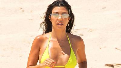 Kourtney Kardashian Mocks Baby Rumors After Sharing Sexy Bikini Pics: ‘Get Me Pregnant’ - hollywoodlife.com - Mexico
