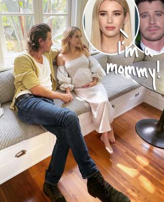 Emma Roberts Welcomes First Child With BF Garrett Hedlund -- Get All The Deets! - perezhilton.com