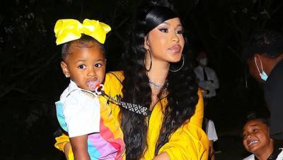 Cardi B Lashes Out At Peppa Pig After Daughter Kulture, 2, Takes On Puddle Stomping Obsession - hollywoodlife.com