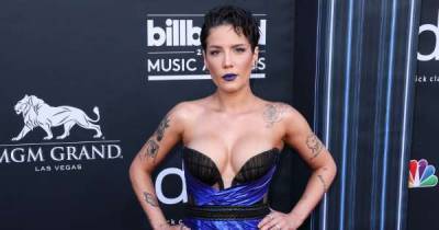 Halsey apologises for eating disorder photo - www.msn.com
