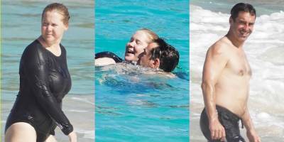 Amy Schumer & Husband Chris Fischer Look So Happy During Their Beach Day - www.justjared.com