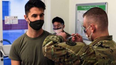 COVID-19 vaccine rollout to US troops overseas gets underway - www.foxnews.com - USA - South Korea - Japan