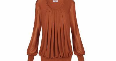 Pleats, Please! Shoppers Are Obsessed With This Elegant and Comfy Top - www.usmagazine.com