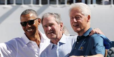 Former Presidents Obama, Bush, & Clinton Volunteer to Take COVID-19 Vaccine on Camera - www.justjared.com