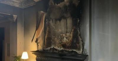 The devastating damage caused to a family home when a candle set fire to Christmas decorations - www.manchestereveningnews.co.uk