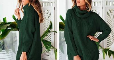 This Sweater Dress From Amazon Is the Coziest Winter Essential - www.usmagazine.com