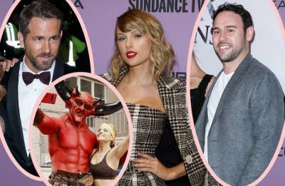 Ryan Reynolds Shaded The HELL Out Of Scooter Braun -- Did Taylor Swift Know?? - perezhilton.com