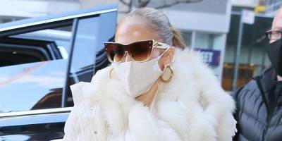 Jennifer Lopez Heads to New Year's Eve Rehearsal in NYC - www.justjared.com