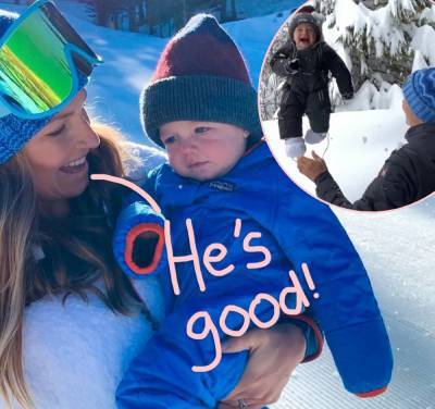 Former Ski Champ Defends Throwing Her Baby Into Snow Bank! - perezhilton.com - USA