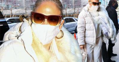 Jennifer Lopez heads to a rehearsal for NYE performance - www.msn.com - Italy