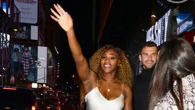 Serena Williams Stuns In Sparkly Mini Dress While Holding Daughter Olympia, 3, In New Family Pics - hollywoodlife.com
