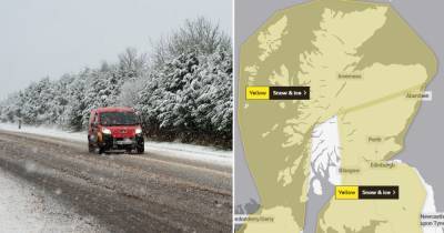 Snow warning issued for Ayrshire tonight with travel disruption expected - www.dailyrecord.co.uk - Scotland