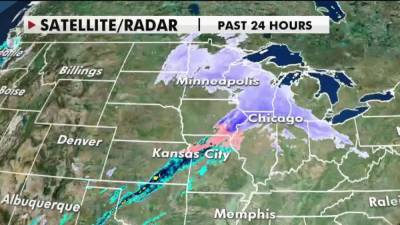 Winter storm heads east after bringing heavy snow to central US - www.foxnews.com - USA - state Mississippi