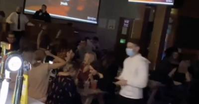 Outrage after footage shows Christmas bash at Scots nightclub linked to new coronavirus cases - www.dailyrecord.co.uk - Scotland