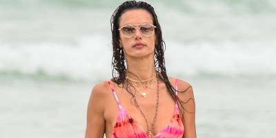 Alessandra Ambrosio Shows Off Her Bikini Body During a Beach Day in Brazil - www.justjared.com - Brazil