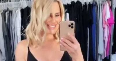 Danielle Armstrong shows off impressive three stone weight loss seven months after giving birth - www.ok.co.uk
