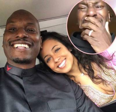 Tyrese Splits With Wife Samantha After 4 Years -- And Blames It On 'Black Families' & 'Broken Homes'?! - perezhilton.com