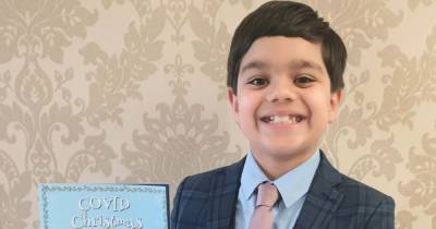 Bolton boy, 8, wins award from Boris Johnson after writing book in lockdown - www.manchestereveningnews.co.uk