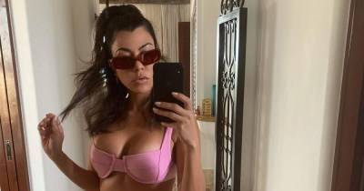 Kourtney Kardashian sparks pregnancy rumours with 'baby bump' bikini pics - www.dailyrecord.co.uk - Mexico