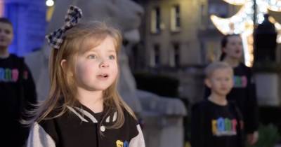 Emotional footage shows Scots kids medley of national songs on deserted pandemic streets - www.dailyrecord.co.uk - Scotland
