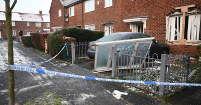 Man, 43, charged after gas explosion at house in Wythenshawe left mum and daughter in hospital - www.manchestereveningnews.co.uk - Manchester
