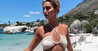 Ferne McCann linked to hunky male model as they holiday together in South Africa - www.ok.co.uk - South Africa - city Cape Town